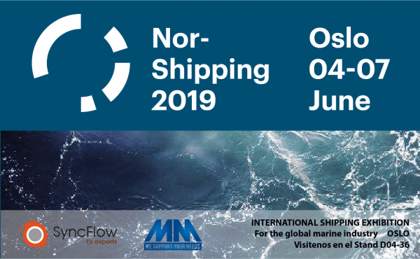 We will collaborate with our partner MM in Nor-shipping 2019 fair